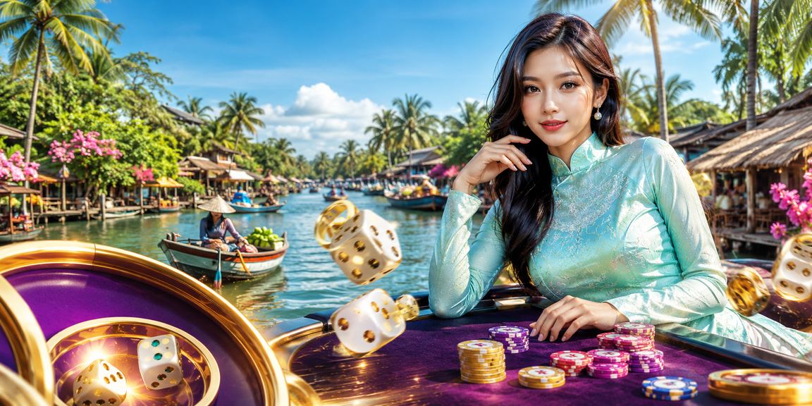 Người chơi tại miền Tây chơi tài xỉu xúc xắc theo phong cách Mekong