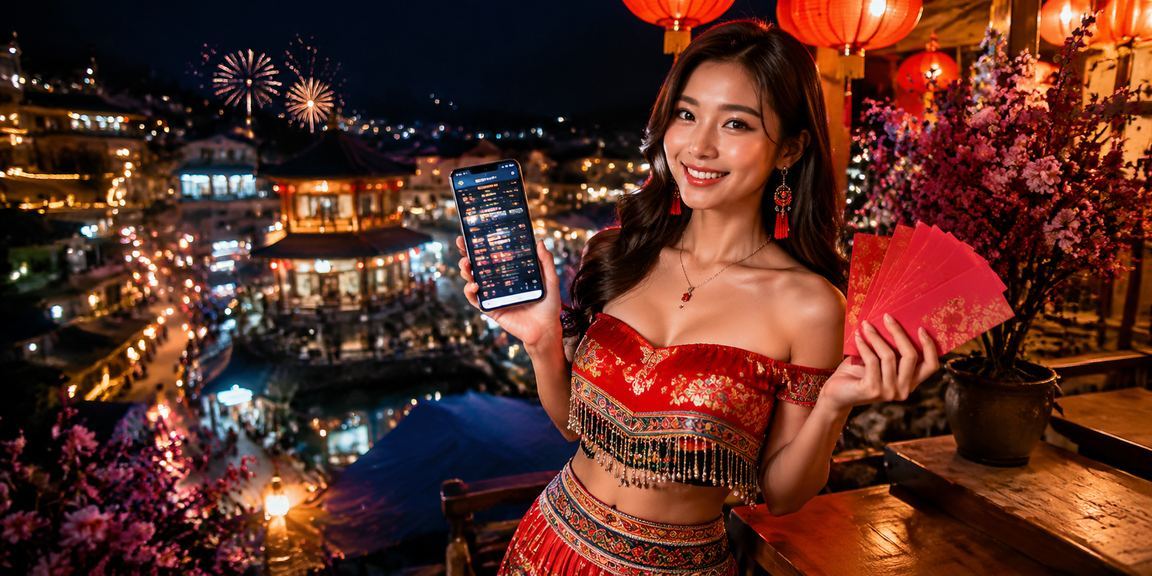 Phong bao đỏ và đèn lồng trang trí mùa Tết – bonus nạp tiền dịp lễ tại x7d